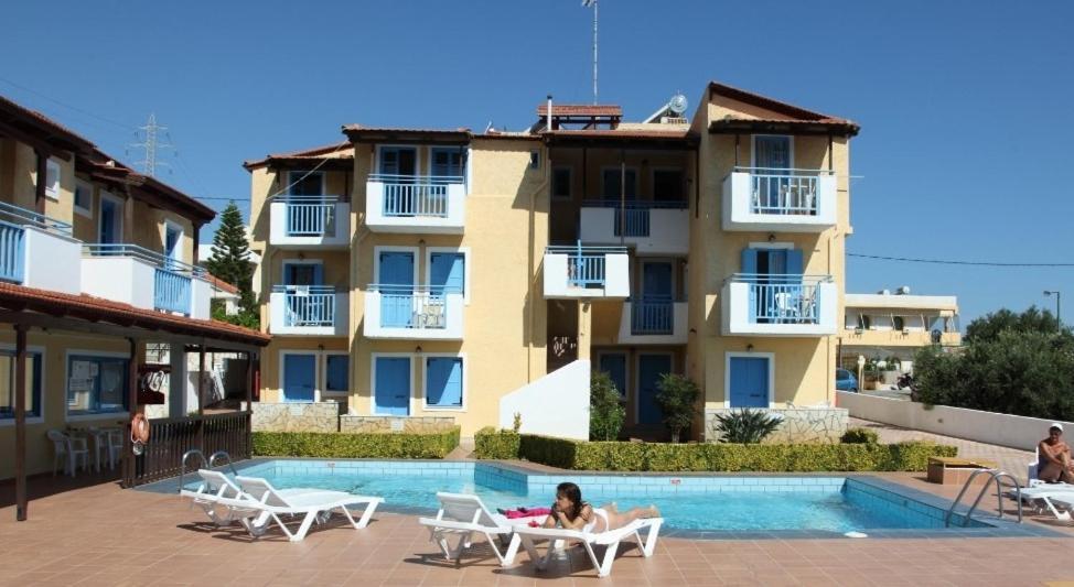 Mareva Hotel Apartments Херсониссос Экстерьер фото